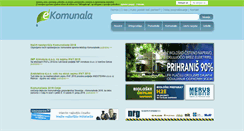 Desktop Screenshot of ekomunala.si